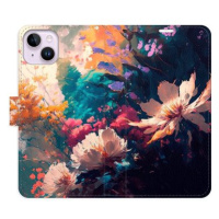 iSaprio flip pouzdro Spring Flowers pro iPhone 14 Plus