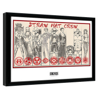 Obraz na zeď - One Piece - Straw Hat Crew, 34 × 44.2 cm