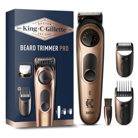 Gillette King C. Beard Trimmer PRO zastřihovač vousů