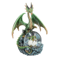 Figurka Fortune Seer - Emerald Dragon, 19 cm
