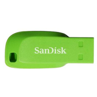 SanDisk Cruzer Blade 32GB elektricky zelená