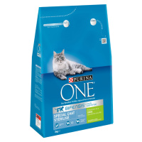 PURINA ONE Sterilized pro kočky - krůta - 2 x 3 kg