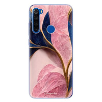 iSaprio Pink Blue Leaves pro Xiaomi Redmi Note 8T