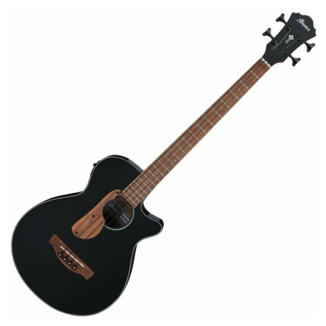 Ibanez AEGB24E-BKH Black Akustická baskytara