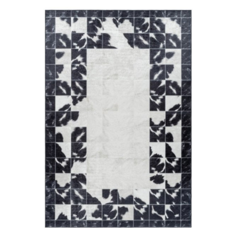 Kusový koberec Fiesta 4307 black 80x150 cm Vopi