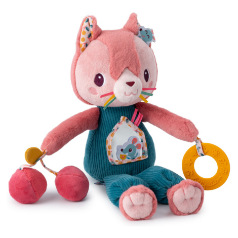 Lilliputiens textilní hračka s aktivitami - kočička Jeanne