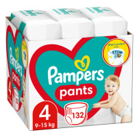 PAMPERS Pants kalhotky plenkové 4 (132 ks) 9-15 kg