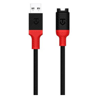 Tactical Recce 3:20 kabel pro Garmin USB-A Black/Red