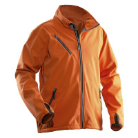 Leipold+Döhle Softshellová bunda, oranžová, velikost XL