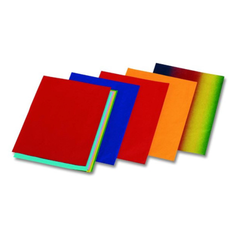 Hedvábný papír 50 × 70 cm, 20 g, 130 listů - 5 barev