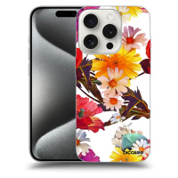 Silikonový černý obal pro Apple iPhone 16 Pro - Meadow