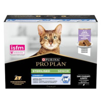 Pro Plan Cat Sterilised Senior 7+ Longevis pro stárnoucí kočky s krůtou 10 × 75 g