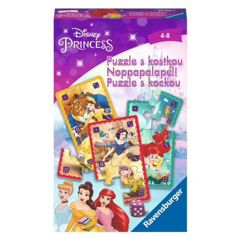 Ravensburger 209132 Disney Princess: Puzzle hra s kostkou