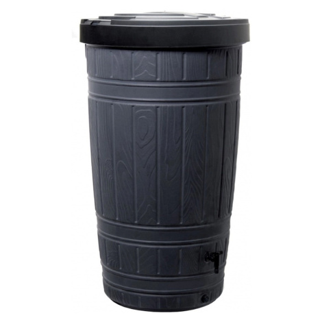 Waterform Sud na dešťovou vodu Woodcan černý 265 l