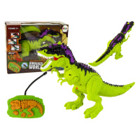 RC dinosaurus chodící zelený