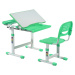 Fundesk Rostoucí stůl CANTARE se židlí Barva: Zelená