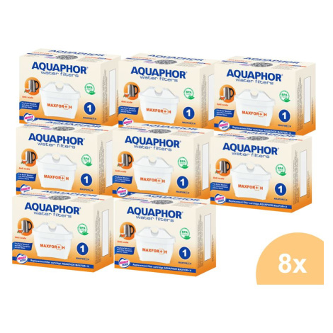 Aquaphor MAXFOR+ H filtr do konvice na tvrdou vodu 8 ks