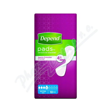 Depend Pads Extra inkont.vložky ženy 10ks