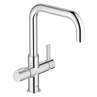 Dřezová baterie Grohe Red chrom 30097000