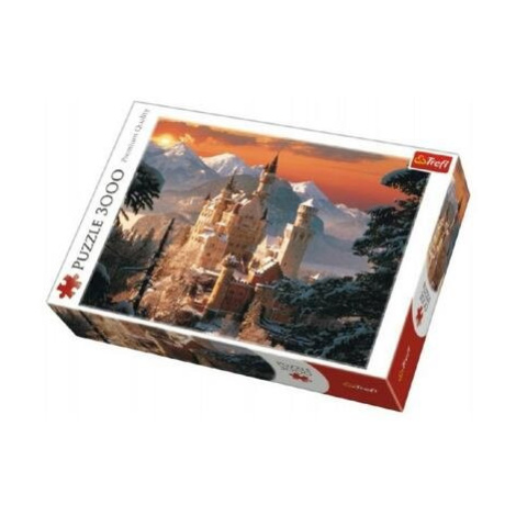 Puzzle Zimní zámek Neuschwanstein 3000 dílků 116x85cm v krabici 40x27x9cm