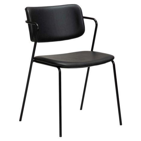 Černá židle z imitace kůže DAN-FORM Denmark Zed ​​​​​DAN-FORM Denmark