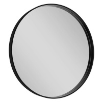 SAPHO NOTION kulaté zrcadlo v rámu ø 60cm, černá mat NT600