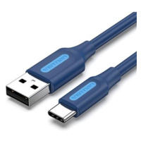 Vention USB 2.0 to USB-C 3A Cable 1M Deep Blue