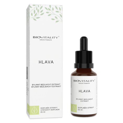 Biovitality Hlava bezlihová tinktura - kapky 25 ml