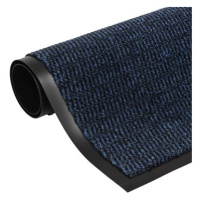 Shumee Protiprachová obdélníková rohožka všívaná 40 × 60 cm modrá