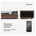 Auna TT-Play 2x10W BT RCA-Out 3-rychlostní gramofon, gramofon, Bluetooth