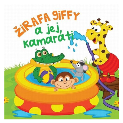 FONI BOOK - Pryžová knížka Žirafa GIFF a její kamarádi