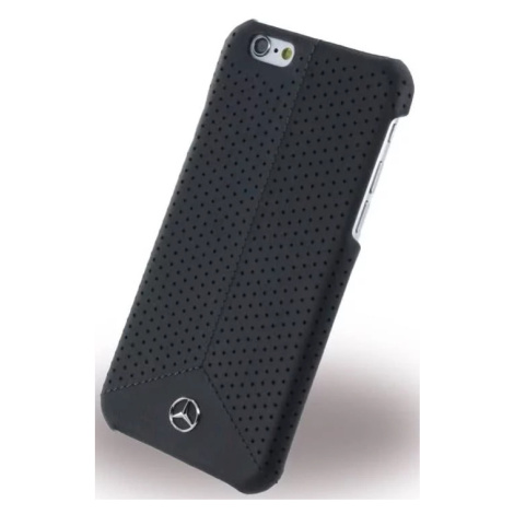 Kryt Mercedes-Benz - Perforated Leather Hard Cover/ Hard Case - Apple iPhone 6/6s (MEHCP6PEBK)
