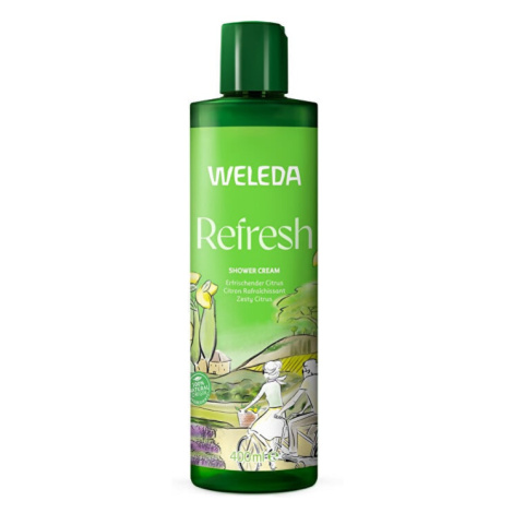 Citrusový sprchový krém Refresh (Shower Cream) Weleda - 400 ml