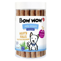 BOW WOW Jelly snack Masové tyčinky drůbeží a kolagen pro psy 17 ks