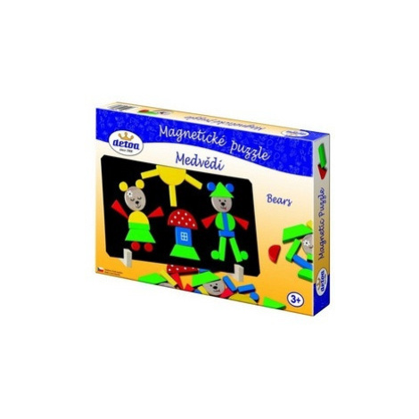 Magnetické puzzle Medvědi Detoa