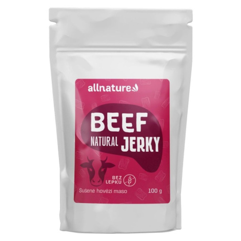 Allnature BEEF Natural Jerky sušené hovězí maso 100 g