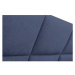 Čalouněná postel Avesta 160x200, modrá, včetně matrace