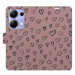 iSaprio Flip pouzdro Heart Dark 02 pro Xiaomi Redmi Note 13 Pro