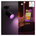 Philips HUE Fugato bodové svítidlo černé SKL000369252 Černá