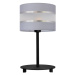 Stolní lampa HELEN 1xE27/15W/230V šedá/černá