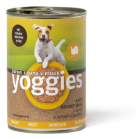 Yoggies krůtí konzerva s batáty a bodlákovým olejem 400g