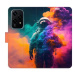 iSaprio Flip pouzdro Astronaut in Colours 02 pro Honor 200 Lite