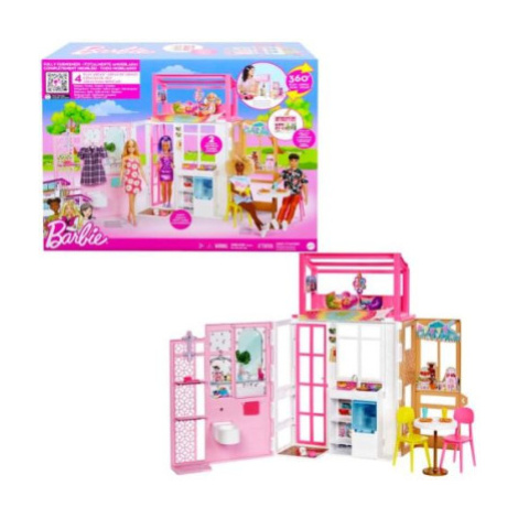 Barbie skládací dům Mattel