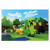Plakát, Obraz - Minecraft - Ocelot Chase, (91.5 x 61 cm)