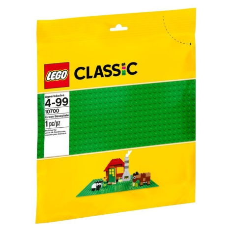 Lego® classic 10700 střední podložka na stavění jasně zelená