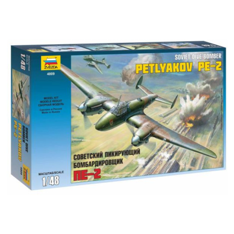 Model Kit letadlo 4809 - Petlyakov Pe-2 (1:48) Zvezda