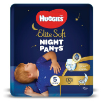 Huggies Elite Soft Pants night 5 12–17 kg 17 ks