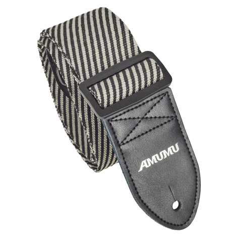 Amumu Black & White Tweed Strap