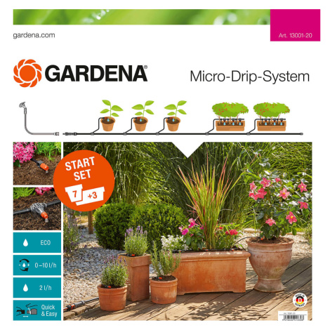 GARDENA Micro-Drip System Základní sada M pro zavlažování květináčů 13001-20