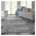 Koberec RUSTIC TEXTURES 10 IVORY / BLUE